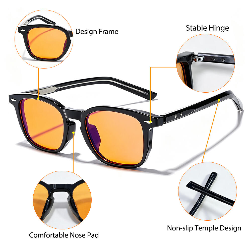 Lunettes de jeu HBK pour homme - Anti Blue Light Film avis et prix